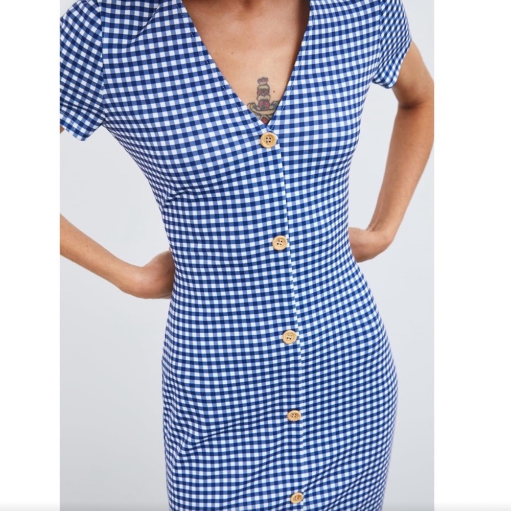 Zara Gingham Dress
